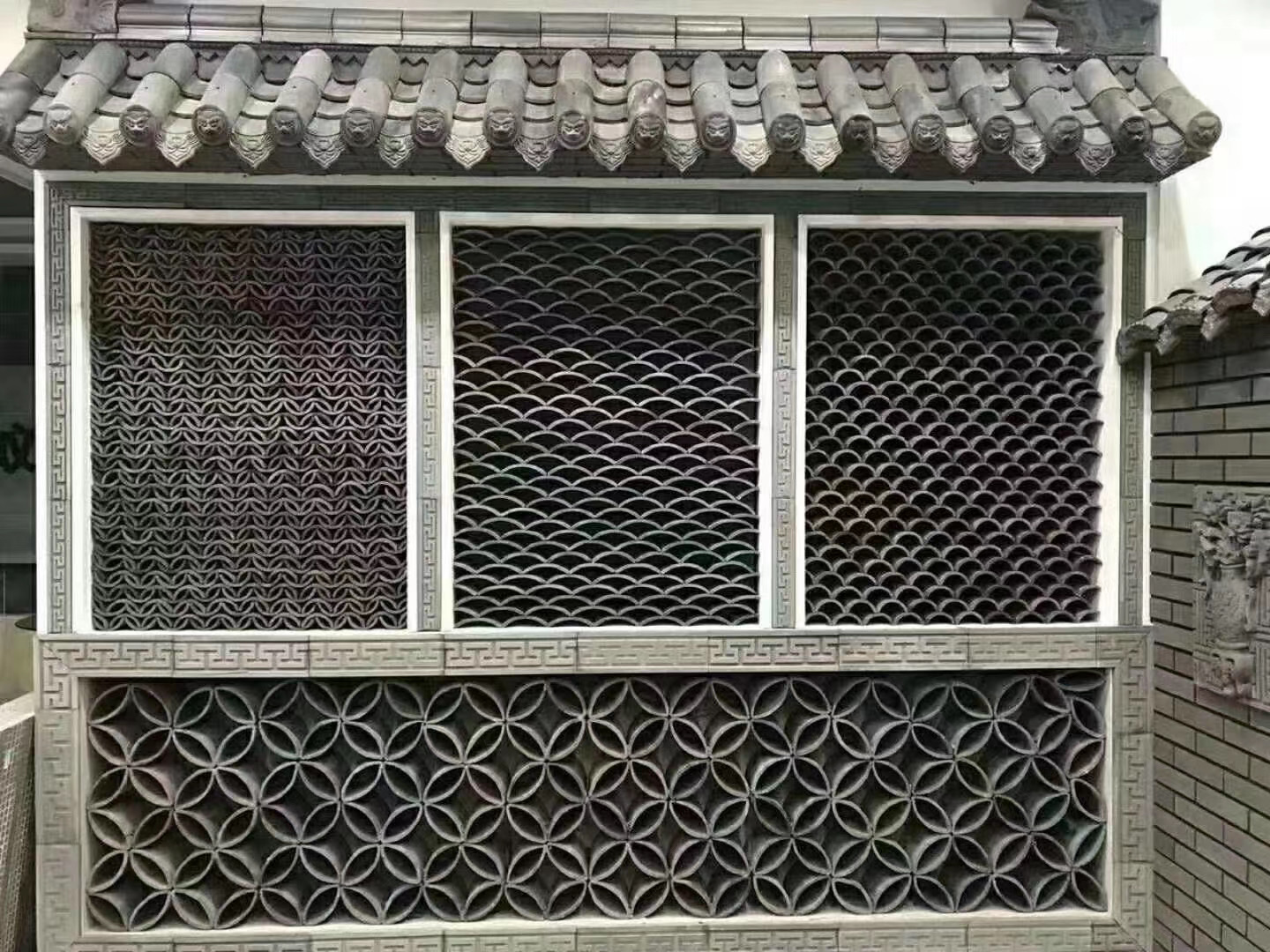 青瓦，小青瓦仿古門(mén)頭建筑